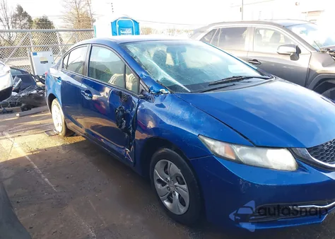 2014 Honda Civic Lx z USA, uszkodzony, nr VIN 19XFB2F56EE201399